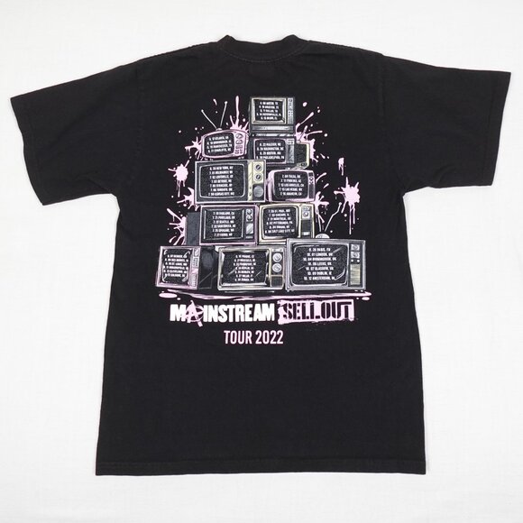 Machine Gun Kelly Mainstream Sellout 2022 Tour Shirt Adult Medium Band Tee - Picture 2 of 8